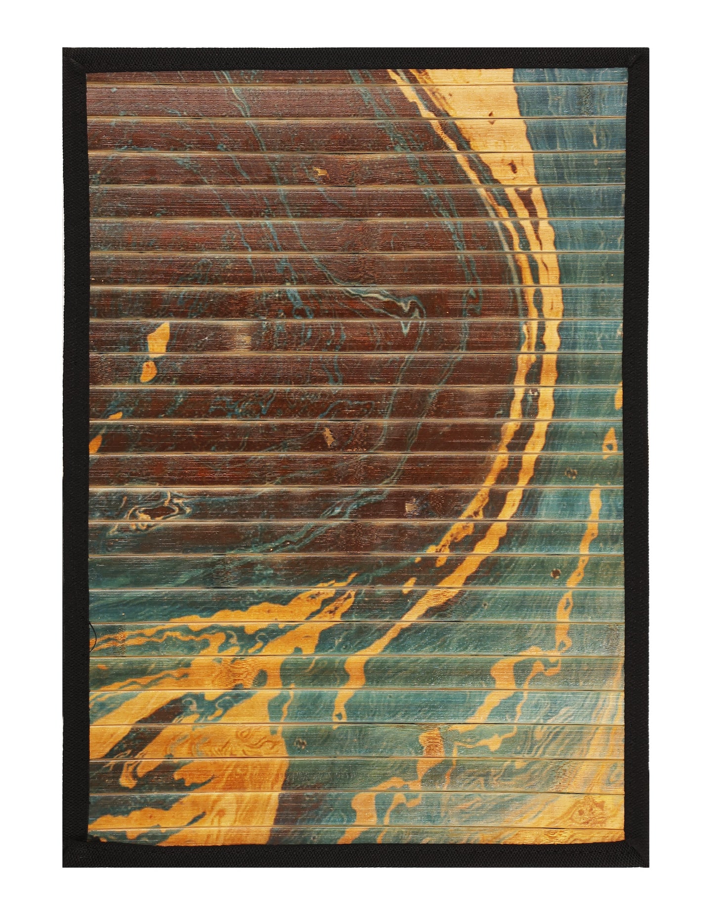 Dining Table Mats and Runner Set - Teal Blue (Anti-Slip Back)    40% OFF