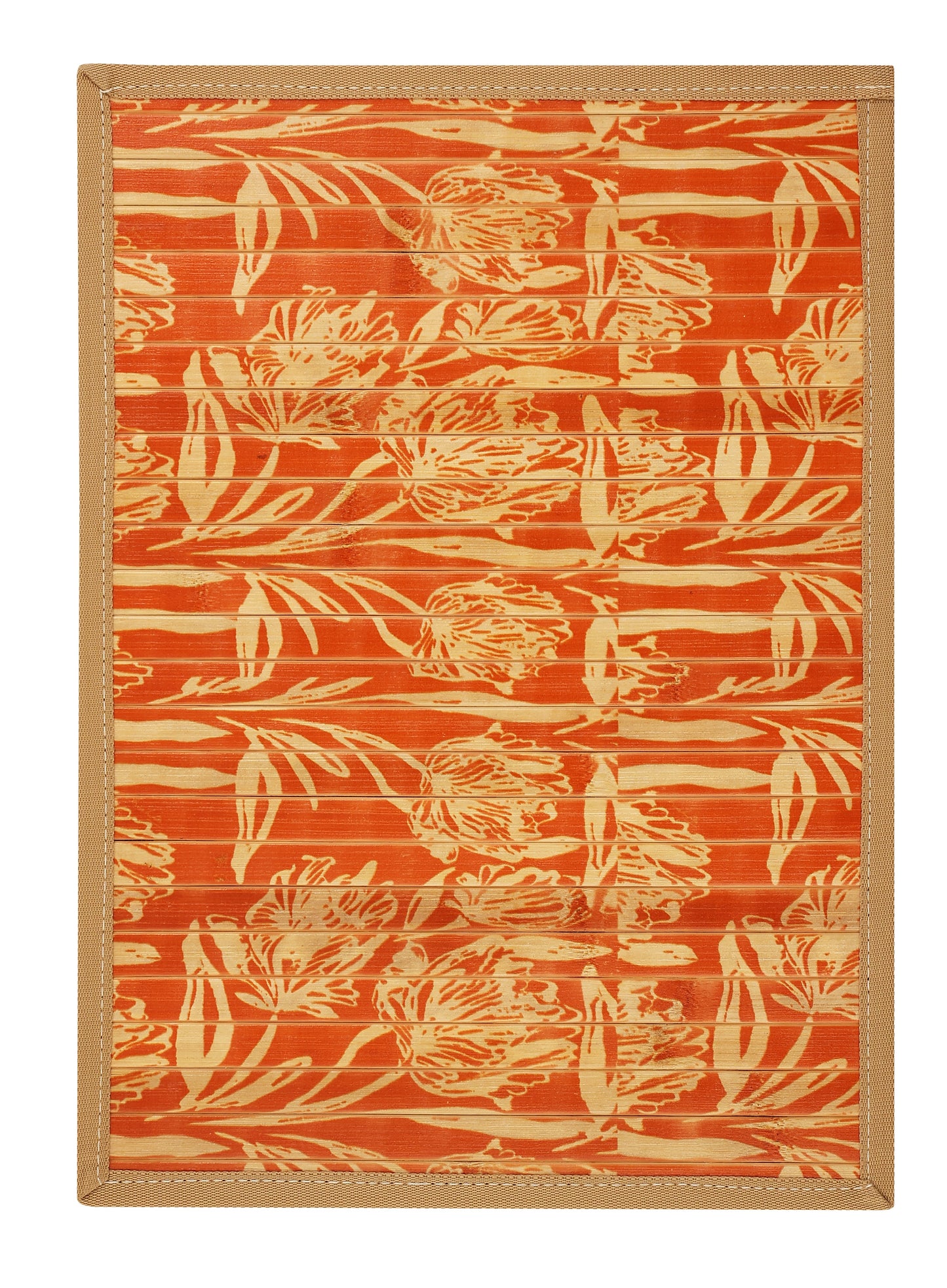 Dining Table Mats and Runner Set - Flower Print (Anti-Slip Back) 40% OFF