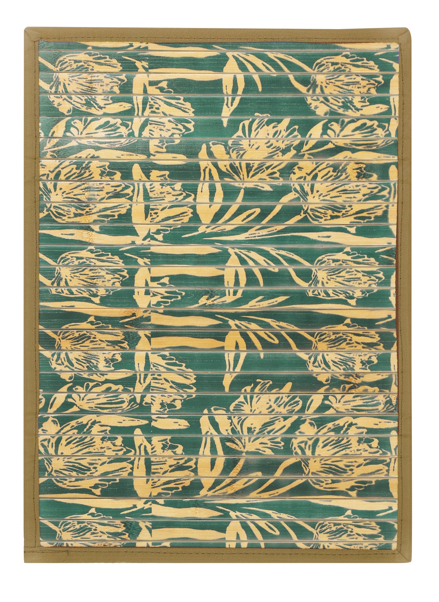 Dining Table Mats and Runner Set - Flower Print (Anti-Slip Back) 40% OFF
