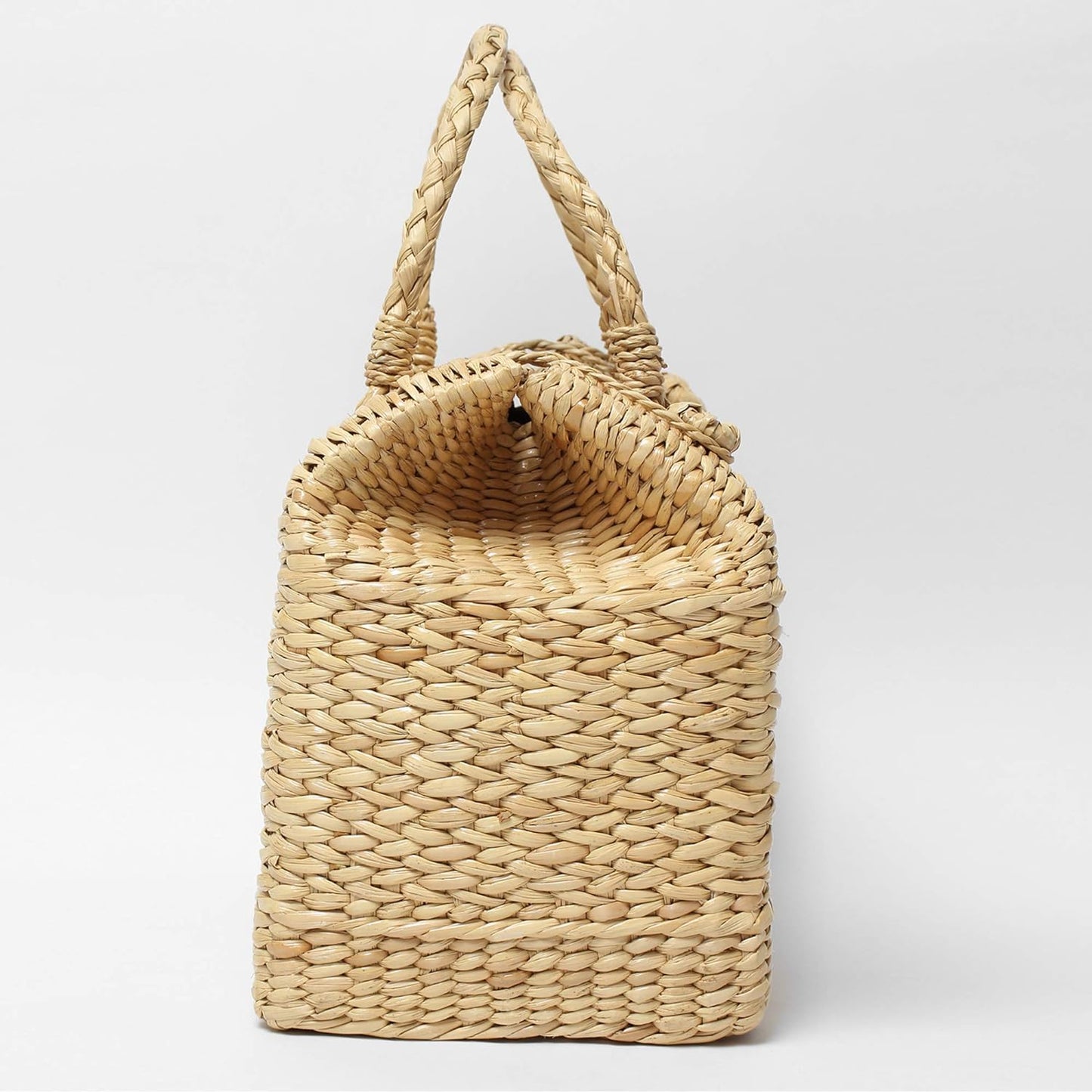Handmade Kauna Grass Daisy Picnic Bag for Gifting & Lunch