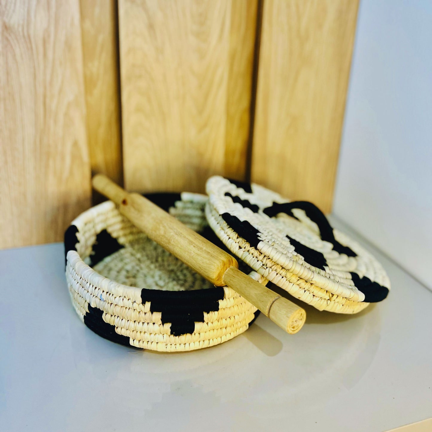 Handmade Sabai Grass Roti Box