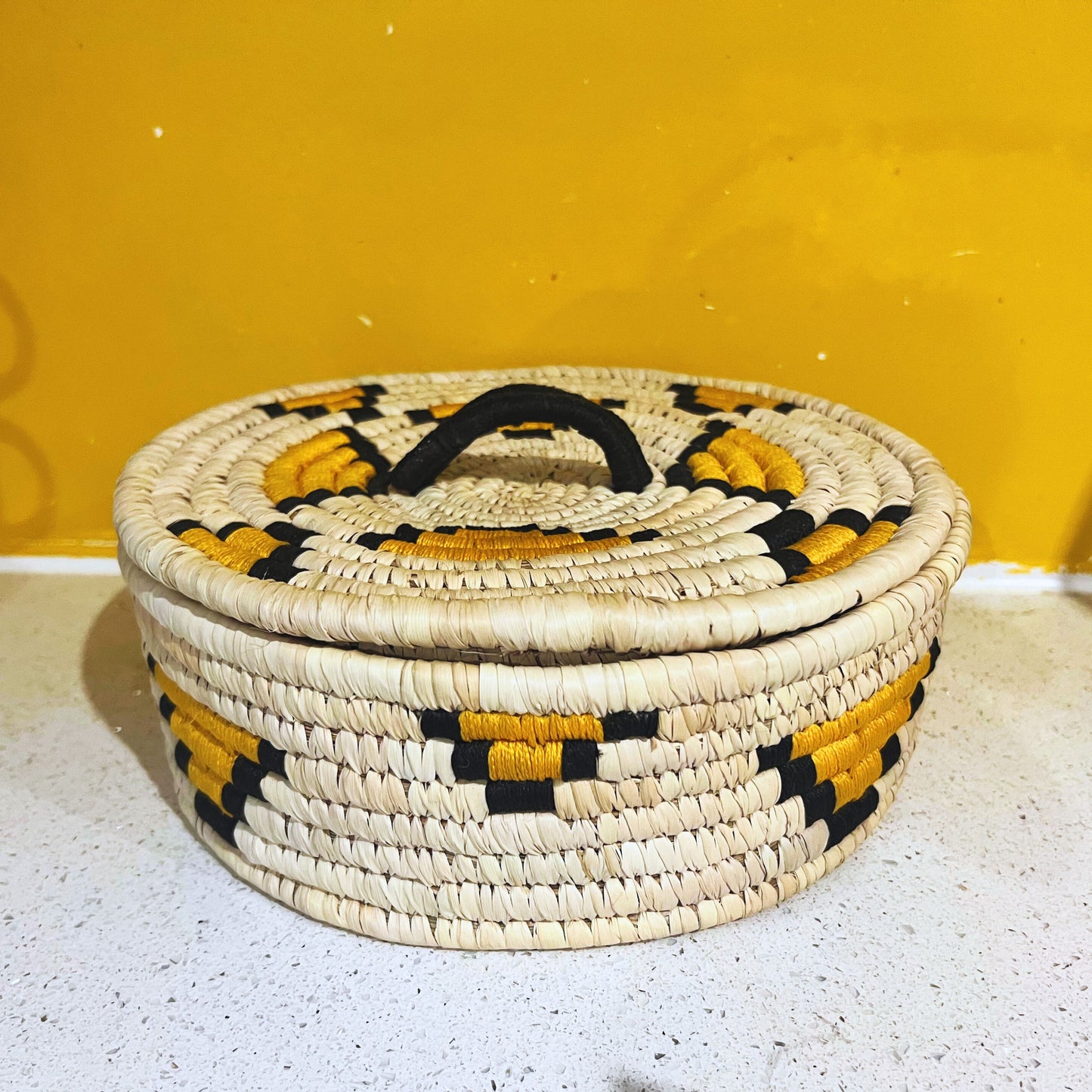 Handmade Sabai Grass Roti Box