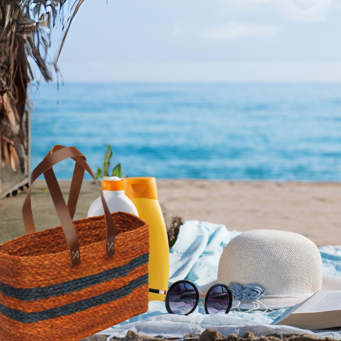 Handmade Sabai Grass Shopping Bag for Women