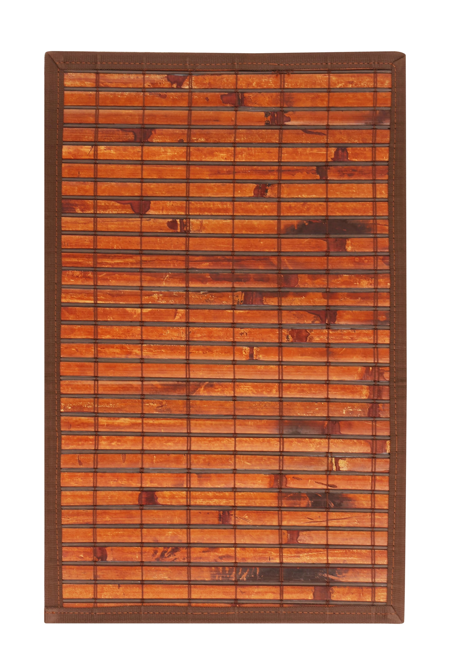 Dining Table Mats and Runner Set - Burnt Bamboo (Reversible)     40% OFF