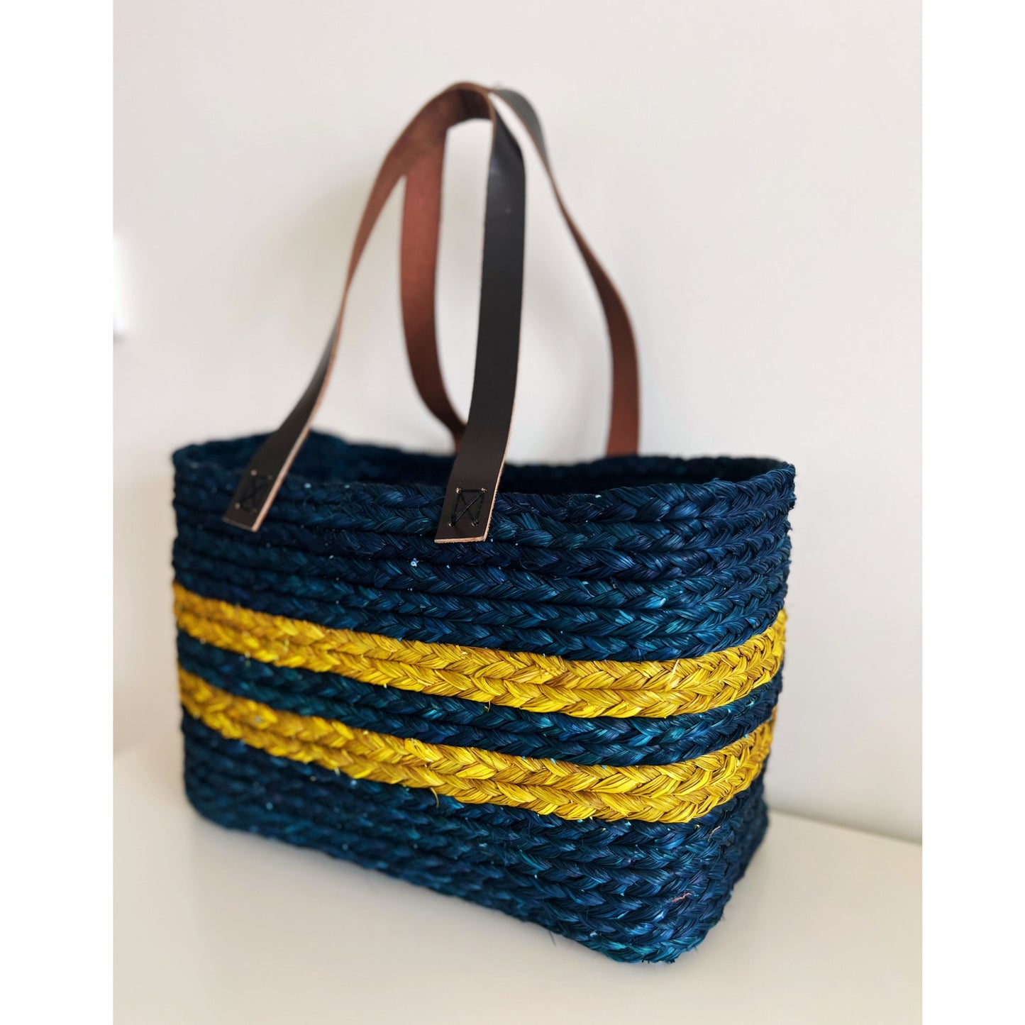 Handmade Sabai Grass Shopping Bag for Women